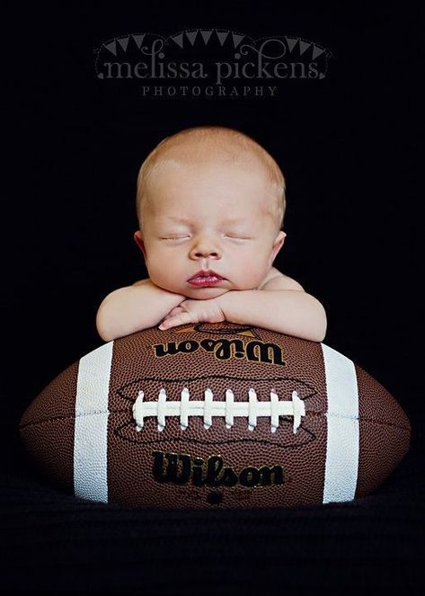 Newborn Football, Baby Boy Football, Baby Boy Newborn Pictures, Baby Boy Newborn Photography, Boy Photo Shoot, Newborn Photography Boy, Baby Photoshoot Boy, Baby Boy Pictures, Baby Boy Photography