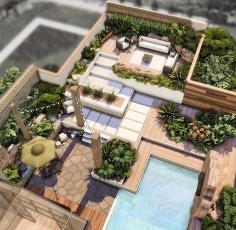 Sims 4 Houses Decor, Sims 4 Terrace Ideas, Sims House Inspo Exterior, Sims 4 Backyard Ideas Base Game, Sims4 Garden Ideas, Sims Aesthetic House, Sims 4 Design Ideas, Sims 4 Balcony Ideas, The Sims 4 Backyard Ideas