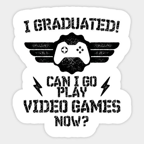 Graduation Games, College Graduation Pictures, Play Video Games, I Graduated, Graduation Funny, 2024 Graduation, Senior Graduation, Game Themes, Funny Posters