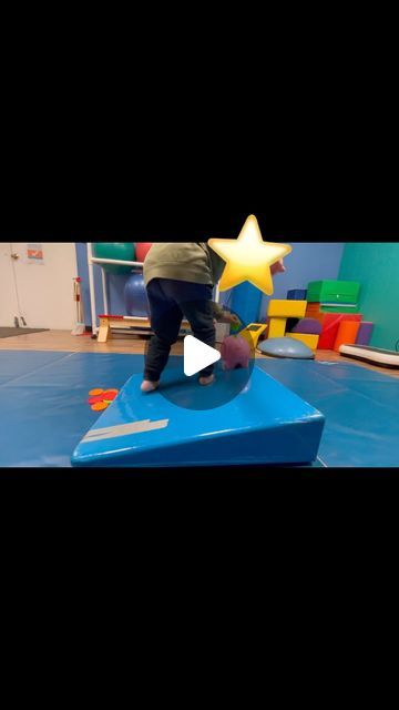 Starfish Therapies on Instagram: "This an activity we have been playing with recently. It’s a great way to work on the non preferred leg and increase strength and stability. If you can stand on a slope put the non preferred leg downhill. As they squat and move that leg will have to work to keep from falling.

We’ve tried it both ways with kids and they tell us the downhill leg works harder!

#starfishtherapies #motorsmartkids #makingadifference #grossmotor #strengthtraining #stability #hemiplegia #cerebralpalsy #balance #pediPT #physicaltherapy #kids #play" Hemiplegia Activities, Pediatric Occupational Therapy Hand Strengthening, Early Intervention Physical Therapy, Pediatric Occupational Therapy Upper Extremity Strengthening, Pediatric Physical Therapy Activities, Pediatric Pt, Pediatric Physical Therapy, Lower Limb, Strengthening Exercises