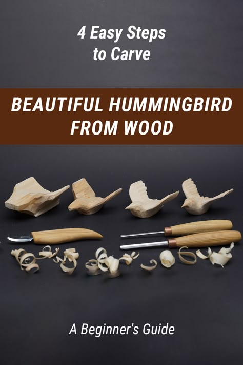 In this bird carving tutorial, we'll guide you step-by-step through the process of carving birds out of wood in an easy way. 

We'll cover all the essential wood carving tools and supplies you need to carve this stunning project over the weekend. You'll also get access to our exclusive wood carving patterns that will make your carving process a breeze ✨

Easy wood carving for beginners can become your reality if you follow these tips by BeaverCraft! Wood Carving For Beginners Tutorials Free Pattern, Wood Bird Carving, Hummingbird Wood Carving, Easy Wood Carving For Beginners, Bird Carving Patterns Free Printable, Wood Carving Toys, Whittling Patterns Beginner, Wood Carving Patterns Free, Easy Wood Carving