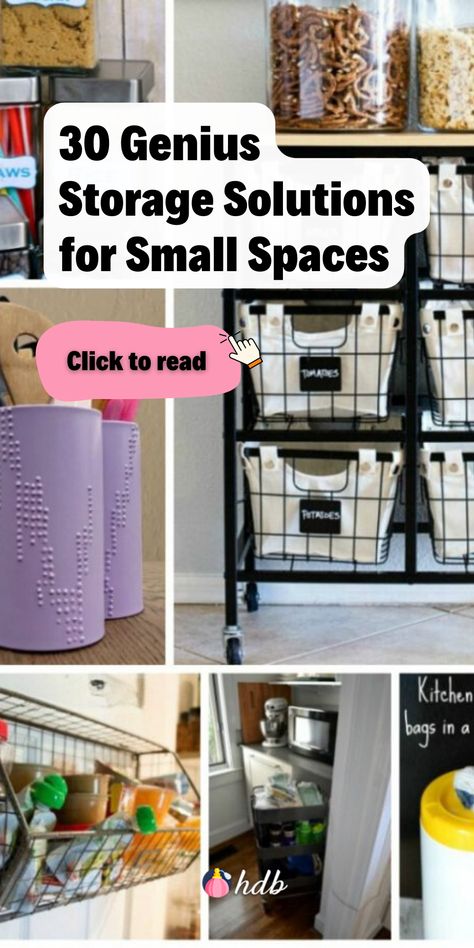 🚀 Discover 30 Genius Storage Solutions 🔥 for Small Spaces! Transform your cluttered room into a spacious oasis with these creative hacks. Click now for the ultimate organization inspiration! 💡 #StorageSolutions #SmallSpaces Storage Solutions For Small Spaces, Cluttered Room, Ultimate Organization, Kitchen Bag, Organization Inspiration, Be Organized, Clever Storage Solutions, Storage Hacks, Clever Storage