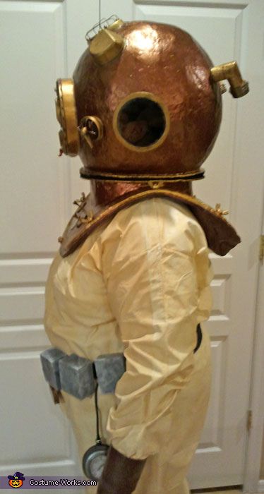 Diver Halloween Costume, Diver Costume, Halloween Costumes Kids Homemade, Last Minute Kostüm, Do It Yourself Decoration, Diy Couples Costumes, Funny Couple Halloween Costumes, New Halloween Costumes, Deep Sea Diver