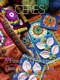 Ravelry: Designs by The Floral Hook Ravelry Crochet, French Knot Embroidery, Yarn Flowers, Vintage Throws, Crochet Throw Blanket, Vintage Blanket, Floral Squares, Crochet Squares, Granny Squares