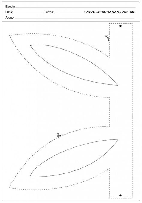 Moldes de Orelhas de Coelhos para Páscoa - Para Imprimir Easter Bunny Ears Craft, Bunny Ears Template, Easter Crafts Preschool, Easter Arts And Crafts, Fun Easter Crafts, Easter Preschool, Pokemon Birthday Party, Easter Bunny Ears, Easy Easter Crafts