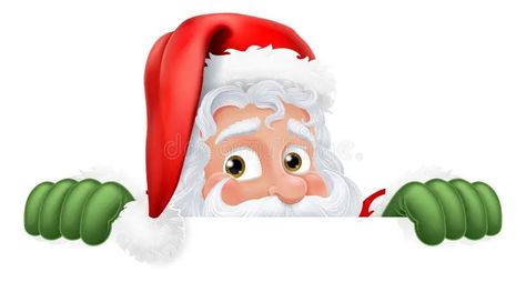 Cartoon Santa Claus Father Christmas Peeking Sign stock illustration Cartoon Santa Claus, Sign Illustration, Cartoon Santa, Kids Cartoon, Christmas Wood, Father Christmas, A Sign, Powerpoint Presentation, Adobe Stock