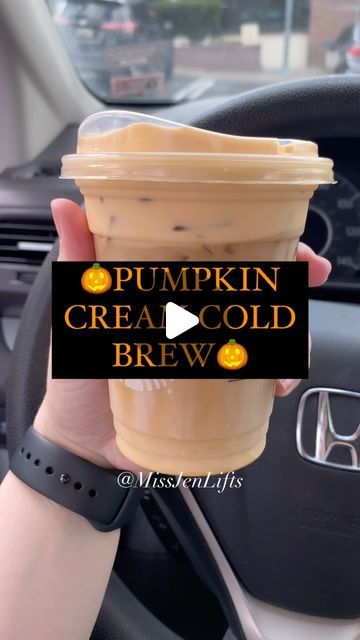 Jen🍍🤍 on Instagram: "🎃PUMPKIN CREAM COLD BREW🎃

Another favorite for this Fall (and Macro-friendly)! This beauty is made like Starbucks OG cold brew but with pumpkin cream cold foam instead. I also swapped the vanilla for the sugar free option to save some macros. 

Tag a fellow basic would love this drink🙌
 

~$6-7

HOW TO ORDER:
Tall Pumpkin Cream Cold Brew
With Sugar-Free Vanilla Syrup
Light Pumpkin Cream Cold Foam

MACROS 

~ 64 Calories 
7g Carbs
3.5g Fat
1g Protein 

~7g of Sugar

Pumpkin spice 
Pumpkin cream cold brew 
Fall 2024 Starbucks Drinks
Healthy Starbucks
Starbucks Secret Menu
Macro-friendly starbucks
Shaken Espresso
2024 Starbucks Drinks
Holiday 2024 Starbucks Drinks
Macro friendly
Low carb
Low carb drinks
Low carb coffee
Iced coffee 
Iced espresso
Pumpkin 
Pumpkin coo Macro Barista Starbucks, Sugar Free Vanilla Syrup, Pumpkin Drinks, Fall Menu, Low Carb Drinks, Healthy Starbucks, Starbucks Pumpkin, Vanilla Syrup, Sugar Pumpkin