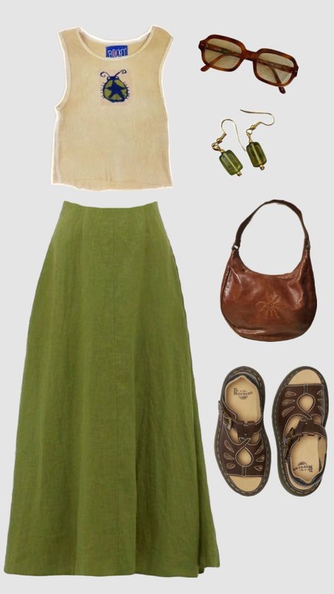 Best Winter Outfits, Earthy Outfits, Diy Vetement, Classy Fashion, Midi Skirts, Mode Inspo, Mode Inspiration, Boho Hippie, Cute Casual Outfits