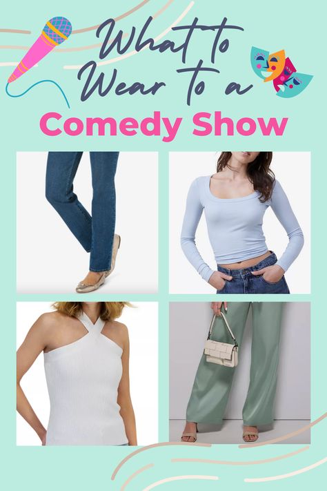 What to Wear To A Comedy Show | Chic Style For A Fun Time. How to be stylish tips. Comedy Show Outfit Night Summer, What To Wear To A Comedy Show Outfit, Comedy Club Outfit, Comedy Show Outfit Night, Comedy Show Outfit, Stylish Tips, Comedy Show, Outfit Winter, Fun Time