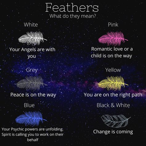 Blue Feather Meaning, Feather Spiritual Meaning, Colors And Their Meanings, Crystal Jewerly, Feather Meaning, Amethyst Crystal Bracelet, Spiritual Psychology, Spiritual Journals, Yellow Feathers