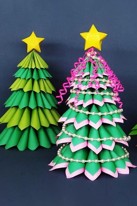 Learn to make 3D paper Christmas tree for Xmas watching this video. You can make 3D paper Christmas tree by yourself and decorate your room. #Christmas #PaperCraft #3dTree 3d Paper Tree On Wall, Rolled Paper Christmas Tree, 3d Paper Christmas Tree On Wall, 3d Xmas Tree, Construction Paper Christmas Tree Wall, 3d Paper Christmas Tree Diy, 3d Christmas Tree Craft, Construction Paper Christmas Tree, 3d Paper Tree