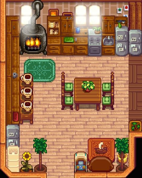 Stardew Valley Farm, Stardew Farms, Forest Farm, Stardew Valley Layout, Stardew Valley Tips, Stardew Valley Farms, Stardew Valley Fanart, Video Game Decor, Farm Layout