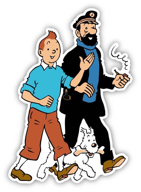 Tintin Captain Haddock Cartoon Sticker Decal laptop wall car phone Kids | eBay Tin Tin Cartoon, Captain Haddock, African Print Maxi Skirt, Family Tree Wall Decal, Dress Painting, Wall Stickers Home Decor, Tree Wall Decal, Wall Stickers Home, Peel And Stick Vinyl