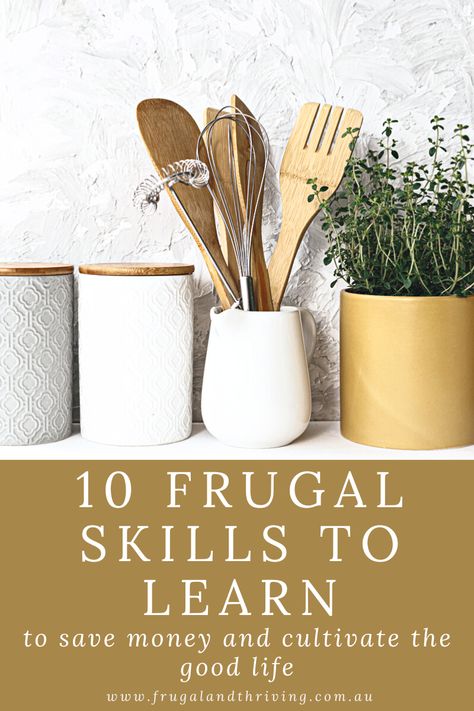 Cultivating these ten frugal skills can help you save money and lead a richer life without a lot of money. Freezing Fruit, Household Expenses, Home Brewing Beer, Make Your Own Clothes, Frugal Meals, A Lot Of Money, Living Ideas, Rich Life, Skills To Learn