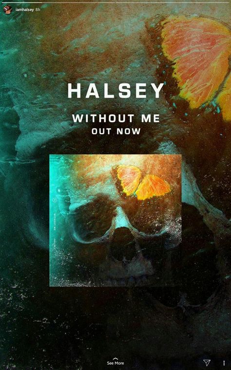 Without Me Song, Without Me Halsey, Halsey Street, Halestorm, The Pretty Reckless, Song Lyric Quotes, Gives Me Hope, Song Lyric, Love To Meet