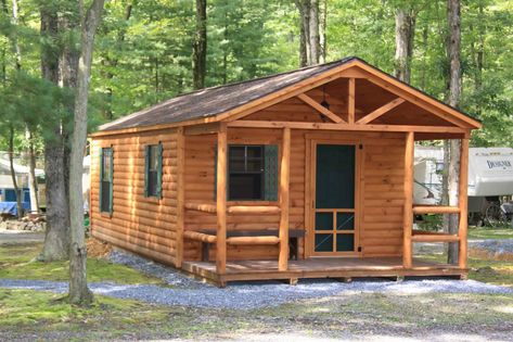 Log Cabin Foundation | How To Build A Cabin Foundation Cabin Foundation, Building A Log Cabin, Modular Log Homes, Barn Homes Floor Plans, Small Cabin Plans, Camping Cabin, Camp House, Rustic Log Cabin, Building A Cabin