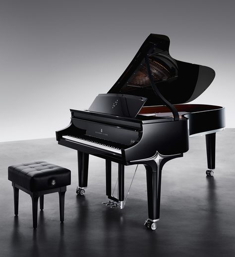 This new limited edition piano has been developed by Steinway Artist Lang Lang in collaboration with world-renowned US furniture designer Dakota Jackson.  Read more at WorldPianoNews.com. Grand Piano Photography, Piano Stairs, Black Grand Piano, Steinway Grand Piano, Piano Photography, Keyboard Instrument, Concert Pianist, Mother's Day In Heaven, Steinway Piano