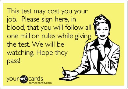 The stress of the state standardized test...... Classroom Humor, Teaching Memes, Teaching Humor, Teacher Problems, Teaching Quotes, Teacher Memes, Teacher Jokes, Teaching Life, Education Humor