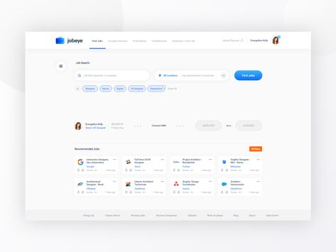 Job Search Dashboard dash careers page job application job app employ portal search career job minimal dashboard design clean interface web ux ui Dashboard Ui Design Web Application, Ui Design Web Application, Crm Design, Minimal Dashboard, Search Ui, Job Page, Ui Design Dashboard, Job Website, Perfect Job