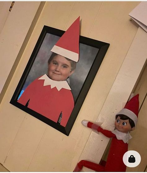 Elf Ideas Easy First Day, Elf And Artic Fox Ideas, Adding A Second Elf On The Shelf, Elf Shelf Christmas Lights, Elf On The Shelf Donut Snowman, Elf Dad Farted, December 1 Elf On The Shelf Ideas, Elf Airplane Ideas, Final Elf On The Shelf Ideas