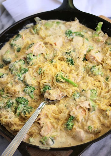 Paleo Chicken Alfredo, Chicken Alfredo Pasta, Paleo Crockpot, Whole30 Recipes, Paleo Lunch, Alfredo Pasta, Paleo Chicken, Recipe 30, Paleo Whole 30