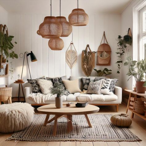 #ScandinavianDesign #InteriorGoals #CozySpaces #MinimalistDecor #HomeInspiration #RecreationalRoom #DesignInspiration Recreational Room, Oasis, Natural Materials, Texture, Interior Design, Design