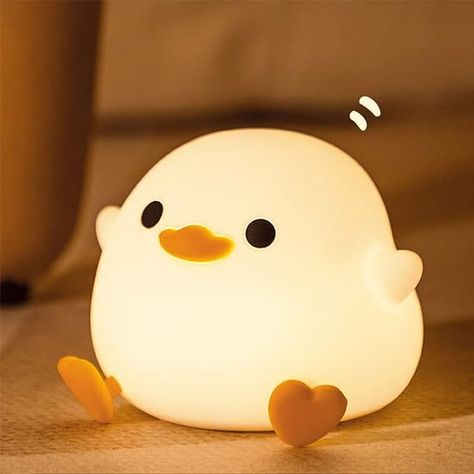 Bedside Table Decor, Cute Night Lights, Dimmable Table Lamp, Nursery Night Light, Baby Night Light, Nursery Lamp, Cute Duck, Kids Night, Room Desk