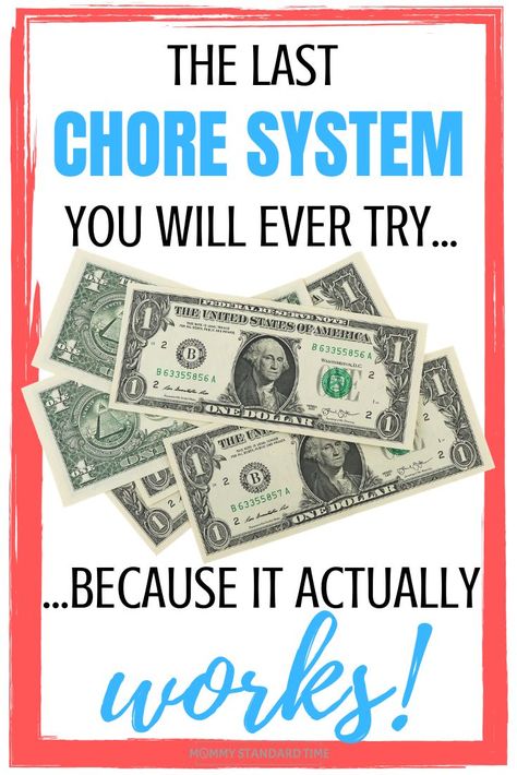 A chore system that actually works!  This free, printable chore chart and allowance system is simple and easy.  A simple but effective chore chart that your kids will love and will save time.  #chorechart #allowance #freeprintable Allowance System, Teen Chore Chart, Chores And Allowance, Allowance Chart, Chores For Kids By Age, Reward System For Kids, Chore System, Allowance For Kids, Free Printable Chore Charts