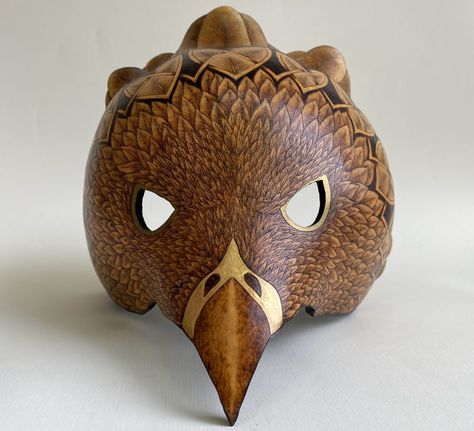 Gourd Art For Halloween, Gourd Masks, Gourds Diy, Gourds Art, Halloween Gourds, Gorgeous Gourds, Gourd Crafts, Gourds Birdhouse, Pine Needle Baskets