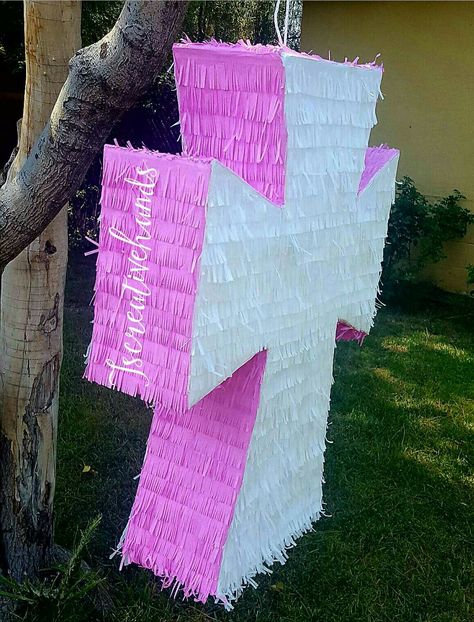 Baptism Pinata, Piñata Ideas, Bday Party, Birthday Ideas, First Birthdays, Fashion Art, Easter, Jesus, Birthday