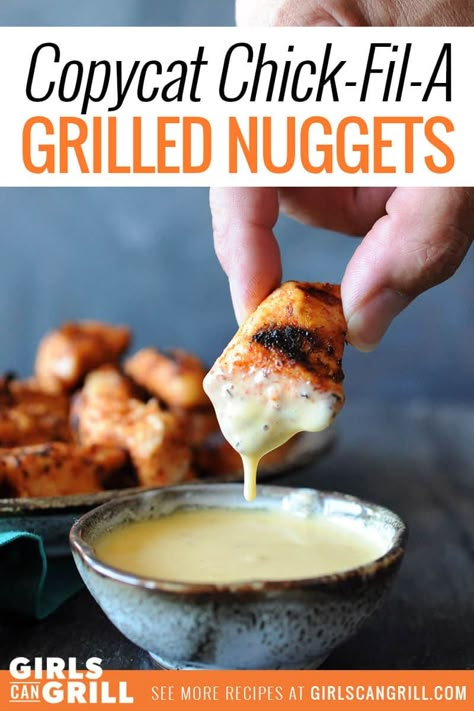 Chik Fil A Chicken Nuggets Grilled, Chik Fil A Grilled Nuggets, Copycat Chick Fil A Grilled Nuggets, Chic Fil A Grilled Nuggets Recipe, Chick Fil A Grilled Chicken Recipe, Chick Fil A Grilled Nuggets Recipe, Book Narrator, Lite Dinners, Grilled Chicken Nuggets