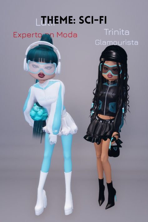 theme: sci-fi Dress To Impress Theme Sci Fi No Vip, Dti Theme Sci Fi, Sci Fi Dress To Impress, Sci Fi Dress, Sci Fi Outfits, Roblox Clothing, Hair Codes, Dti Fits, Aesthetic Roblox Royale High Outfits