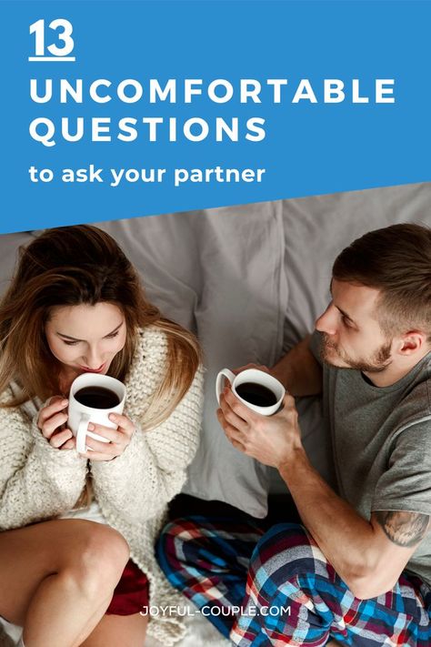 Relationships are a tough thing to navigate. You have to be able to talk about anything and everything with your significant other, but sometimes it can feel like you're walking on eggshells or that there's just no way to get the conversation started. Here are 13 possibly uncomfortable but important questions to ask your partner. Important Things To Talk About In A Relationship, Tough Conversations Relationships, Uncomfortable Questions To Ask, Questions To Ask Your Partner, First Date Rules, Walking On Eggshells, Crucial Conversations, Topics To Talk About, Tough Conversations