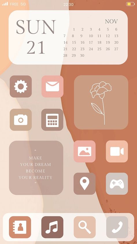 Widgets Wallpaper Aesthetic, App Icons Calendar, Beige Aesthetic App Icons, Icon App Aesthetic, Earth Tone Aesthetic, Phone App Icon, Psd Aesthetic, Beige App Icons, Home Screen Widgets