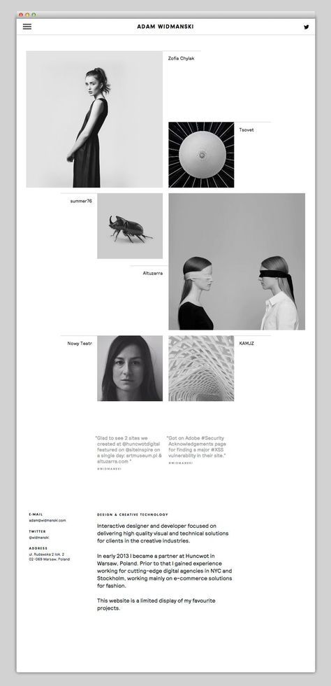 Designing With Black and White: 50 Striking Examples For Your Inspiration – Design School Web Aesthetic, Design De Configuration, Layout Portfolio, Layout Editorial, Interaktives Design, Layout Web, Mises En Page Design Graphique, Best Ui Design, 포트폴리오 레이아웃