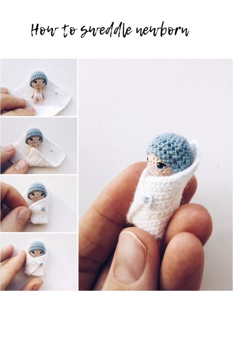 Most current Pictures Crochet gifts for grandparents Tips Pregnancy announcement and gender reveal with miniature crochet newborn baby doll as a gift to new #Crochet #current #gifts #grandparents #Pictures #Tips Crochet Newborn, Miniature Crochet, Confection Au Crochet, Creative Knitting, Newborn Baby Dolls, Haken Baby, Newborn Crochet, Baby Reveal, Reveal Ideas