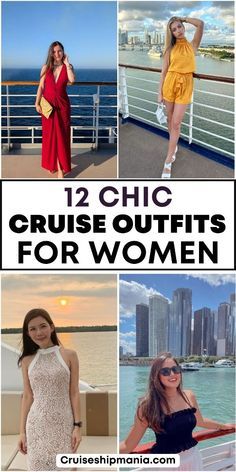 Mexican Cruise Outfits For Women, Casual Cruise Outfits, Captains Dinner Outfit Cruises, Cruise Dinner Outfits For Women, Dinner Cruise Outfit Night, Fall Cruise Outfits For Women, Cruise Evening Wear, Cute Cruise Outfits For Women, Dinner Cruise Outfit