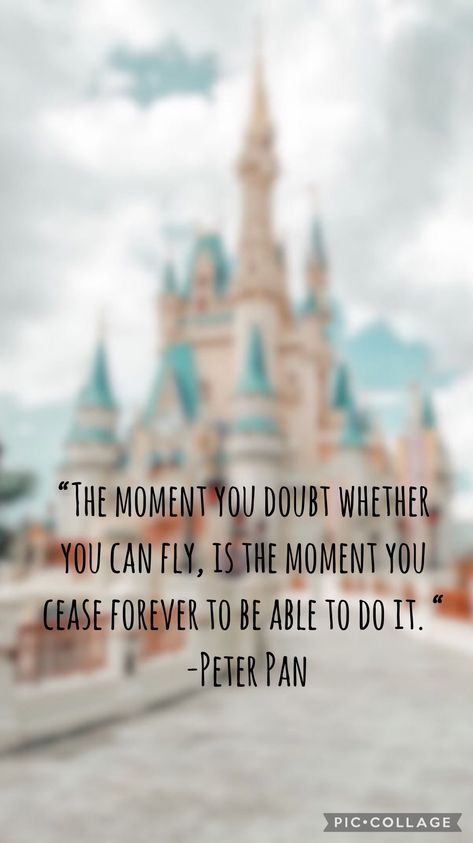 Disney Food Quotes, Disney Dream Quotes, Petar Pan, Life Quotes Disney, Disney Graduation, Fly Quotes, Disney Inspiration, Disney Tattoo, Quotes Disney