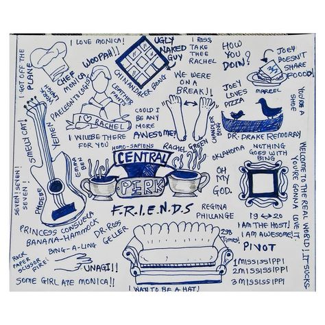 Friendship Doodles, Friends Sitcom, Monica Rachel, Pen Doodles, Happy Friendship, Happy Friendship Day, Friendship Day, Friends Tv Show, Doodles