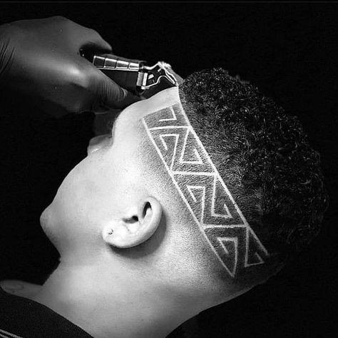 Bald Fade Designs, Hair Tattoos Mens, Tattoo Hair Barber, Men’s Hair Designs, Barber Designs In Hair, Design Haircut Men, Hair Tattoo Designs For Men, Hair Tattoo Men, Hair Designs For Boys