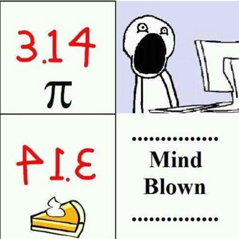 Math nerd humor. Pi Jokes, Laughing Funny, You Just Realized, Happy Pi Day, Math Jokes, Nerd Humor, Math Humor, Memes Hilarious, 웃긴 사진