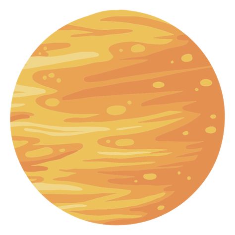 Venus Illustration, Saturn Illustration, Venus Planet, Venus Painting, Venus Art, Planets Images, Space Party Decorations, Planet Vector, Planet Drawing