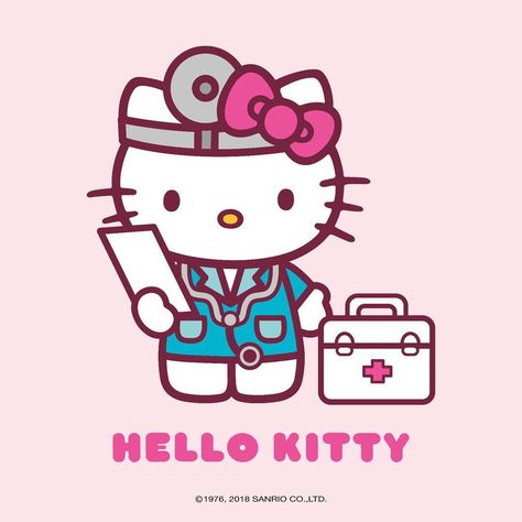 Vintage Nursing, Hello Kitty Vans, Hello Kitty Imagenes, Hello Kitty Tattoos, Charmmy Kitty, Hello Kitty Images, World Health Day, Kitty Images, Cat Birthday Party