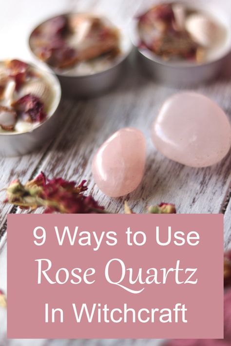 9 Ways to Use Rose Quartz in Witchcraft - Moody Moons Rose Quartz Spell Jar, Rose Quartz Witchcraft, Jericho Rose, Rose Quartz Properties, Quarts Crystal, Matters Of The Heart, Witchcraft Spells, Easy Spells, Spell Jars