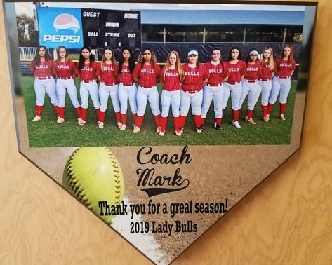 Softball Awards, Softball Team Gifts, Softball Cheers, Softball Coach Gifts, Baseball Team Gift, Softball Crafts, Year End Sale, Senior Softball, Softball Bows