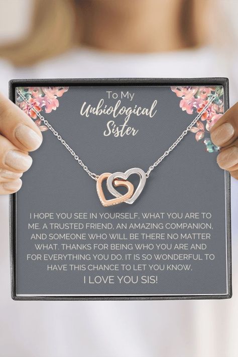 The Good Wife's Guide, Unbiological Sister Necklace, Sentimental Wedding Gifts, Necklaces Layering, Jewelry Website Design, Soulmate Necklace, Pair Necklace, To My Soulmate, Soul Sisters Gifts