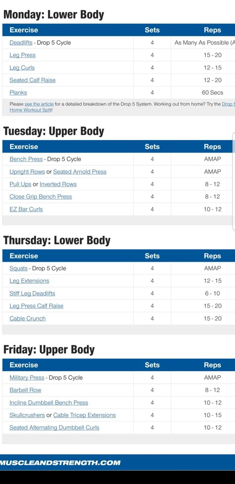 4 Day Split Workout Men Beginner, Lean Body Workout Men Gym, 4 Day Upper Lower Split Workout, 5 Day Workout Split Muscle Building, Lean Workout Plan For Men, How To Get Lean For Men, 5 Day Split Workout Routine For Men, 4 Day Workout Plan For Men, 4 Day Gym Split