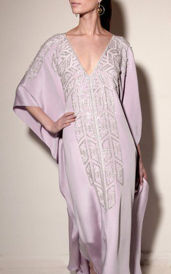 Embroidered Caftan, Kaftan Designs, Moroccan Fashion, Moroccan Dress, Linen Fashion, Abaya Designs, Arab Fashion, Embroidery Designs Fashion, Caftan Dress