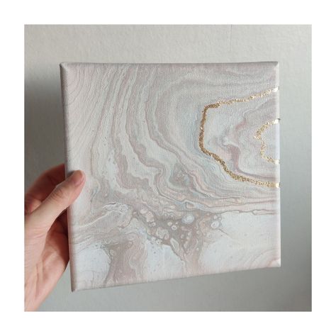 Abstract acrylic art on canvas. Small painting made with acrylic pouring technique. White, beige and neutral colors Neutral Canvas Art, Painting Canvases, Acrylic Pour Painting, Beige Boho, Neutral Paint, Pouring Painting, White Home, White Picture, Inspirational Art