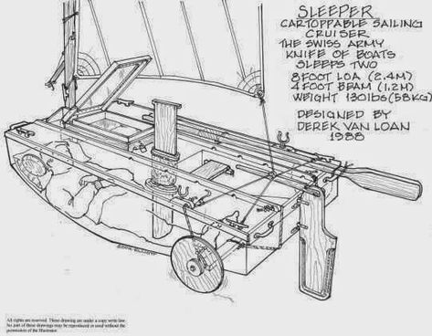 Canoe Plans, Free Boat Plans, Wood Boat Plans, Plywood Boat, Small Sailboats, Build Your Own Boat, Diy Boat, Boat Projects, Boat Building Plans